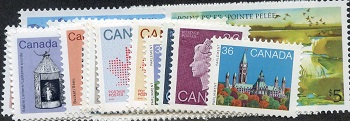 Canada #917-37 MNH